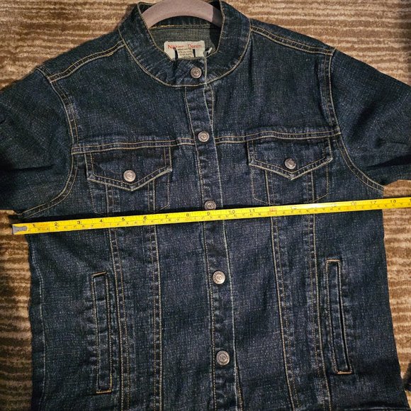 Cute Jean Jacket - Dark Wash - Picture 5 of 11